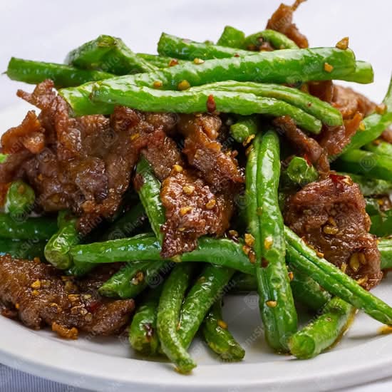 N5. Beef with String Beans 四季豆牛
